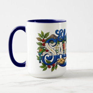 El Salvador-Flagge, Erbe, Kultur & Tradition Tasse