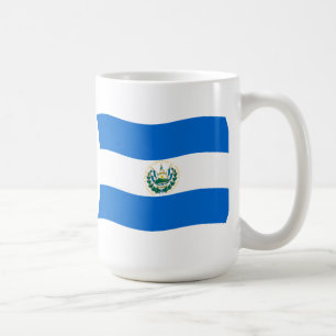 El-Salvador-Flagge-Tasse Tasse