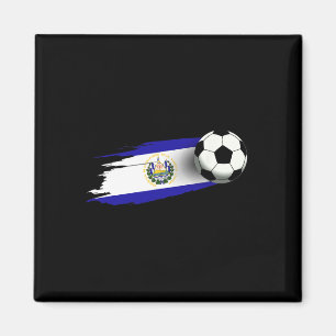 El Salvador Flagge Trikot salvadorianische Fußball Magnet