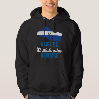 El Salvador Flaggenstaat Historisches Erbe Monte E Hoodie