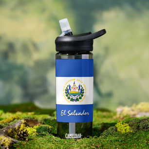 El Salvador Flasche, patriotische Flagge El Salvad Trinkflasche