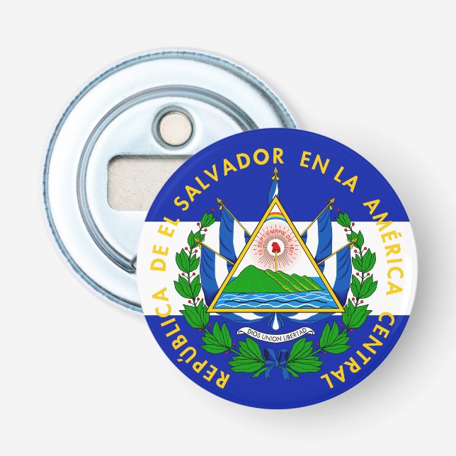 El Salvador Flaschenöffner (Vorderseite)