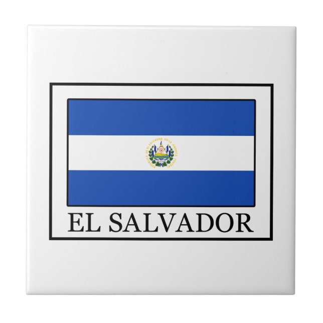 El Salvador Fliese (Vorderseite)