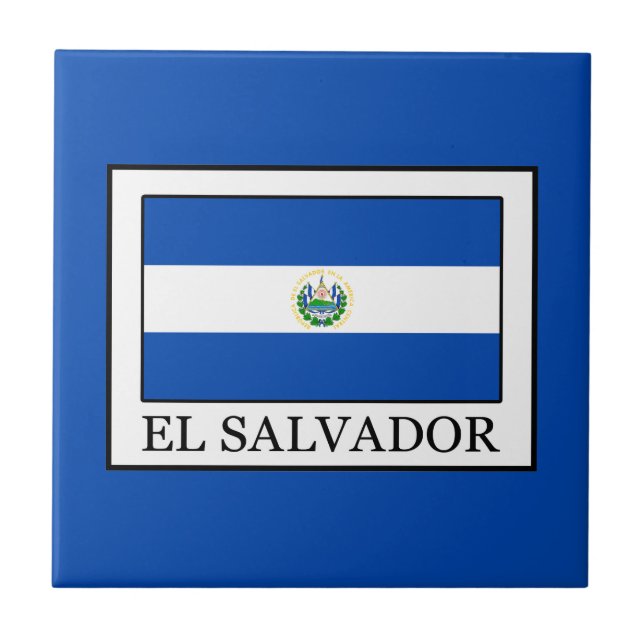 El Salvador Fliese (Vorderseite)