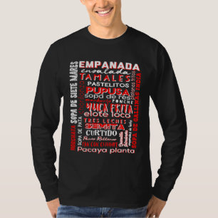 El Salvador Food Salvadorea Feinschmecker Koch Pup T-Shirt