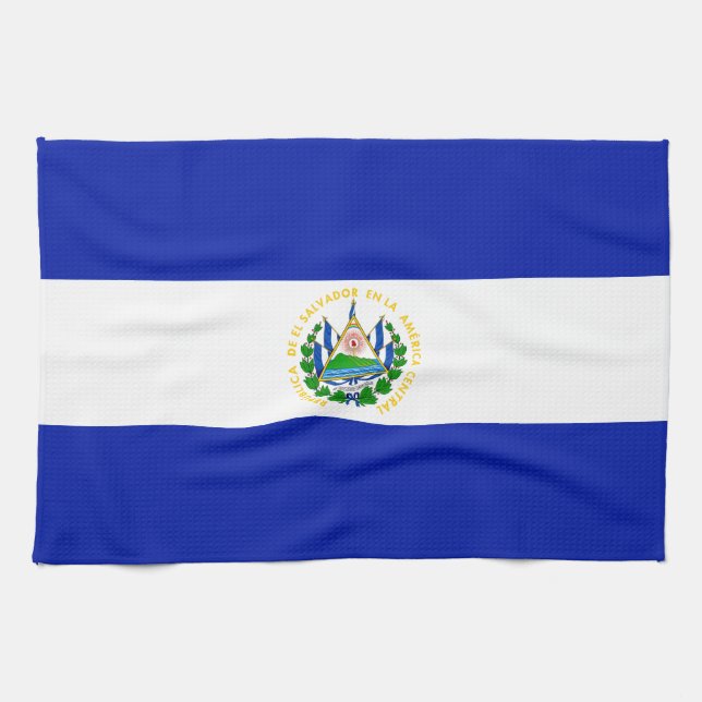 El Salvador Geschirrtuch (Horizontal)