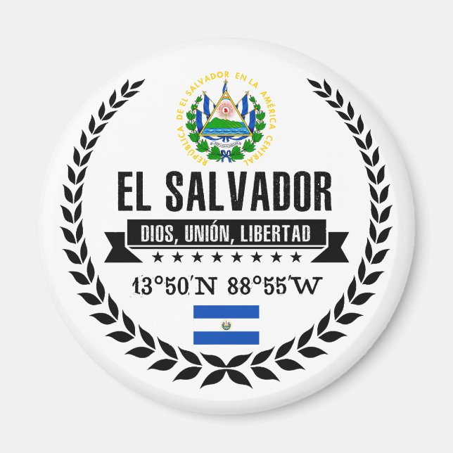 El Salvador Magnet (Vorne)