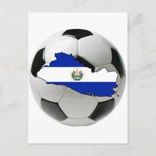 El Salvador-Nationalmannschaft Postkarte