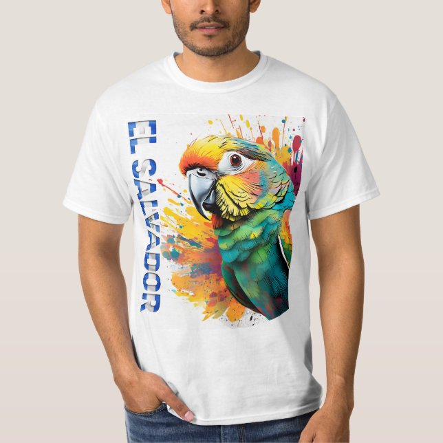 EL SALVADOR PERICO T-Shirt (Vorderseite)