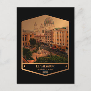 El Salvador Postkarte