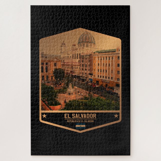 El Salvador Puzzle (Vertikal)