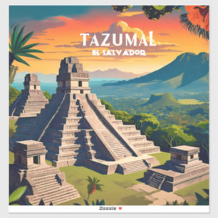 El Salvador Reisen Vintag Retro Aufkleber