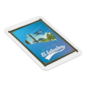 El Salvador Reiseplan Magnet