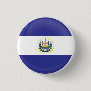 El Salvador-Round-Icon-Flagge Button