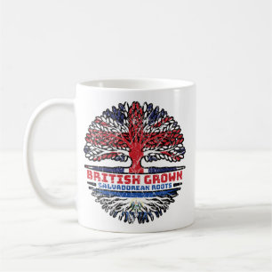 El Salvador Salvadorian Uk United Kingdom British Kaffeetasse