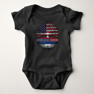 El Salvador Salvadorianer Salvadoraner USA Vereini Baby Strampler