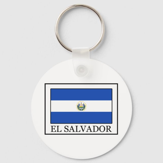 El Salvador Schlüsselanhänger (Vorderseite)