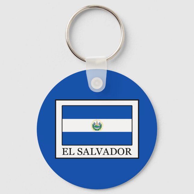 El Salvador Schlüsselanhänger (Vorderseite)