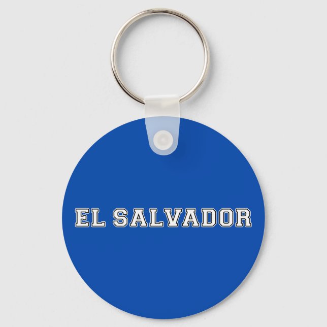 El Salvador Schlüsselanhänger (Vorderseite)
