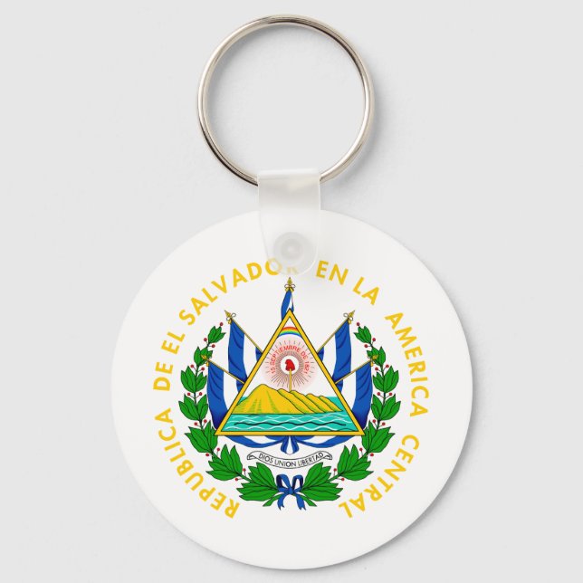 El Salvador Schlüsselanhänger (Vorderseite)