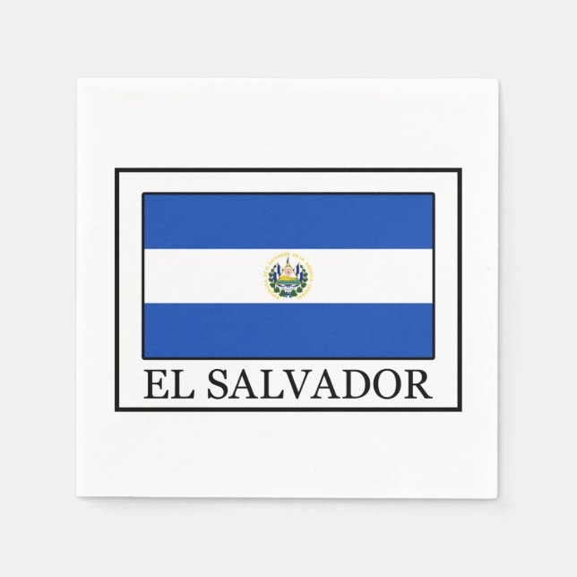 El Salvador Serviette (Vorderseite)