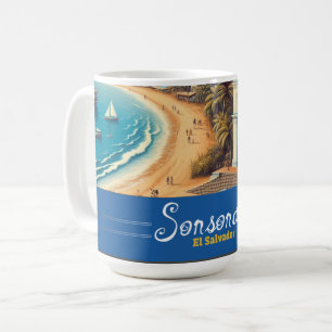 El Salvador Sonsonate Travel Vintag Retro Kaffeetasse