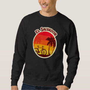 El Salvador Surf City Sv Sivar Surfer Salvadoriane Sweatshirt
