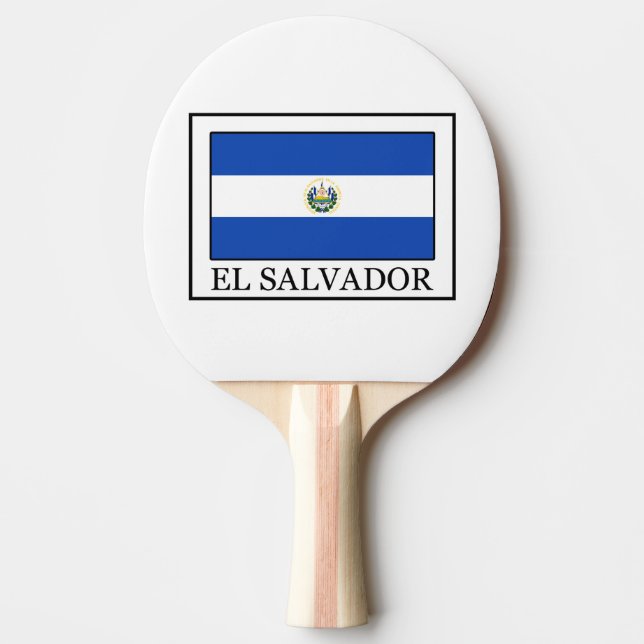 El Salvador Tischtennis Schläger (Vorderseite)