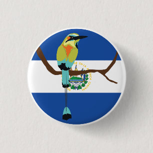 El Salvador Torogoz Button