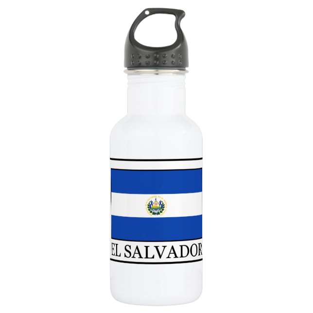 El Salvador Trinkflasche (Vorderseite)