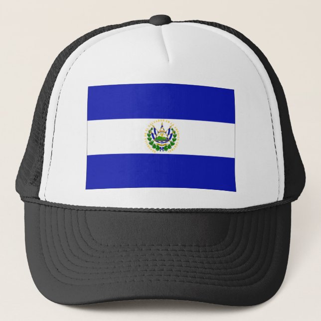 El Salvador Truckerkappe (Vorderseite)