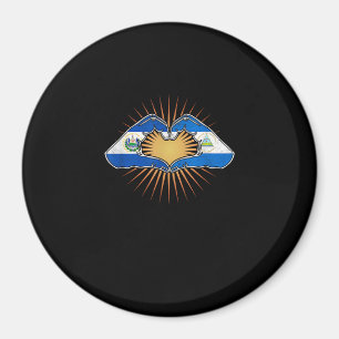 El Salvador und Nicaragua Magnet