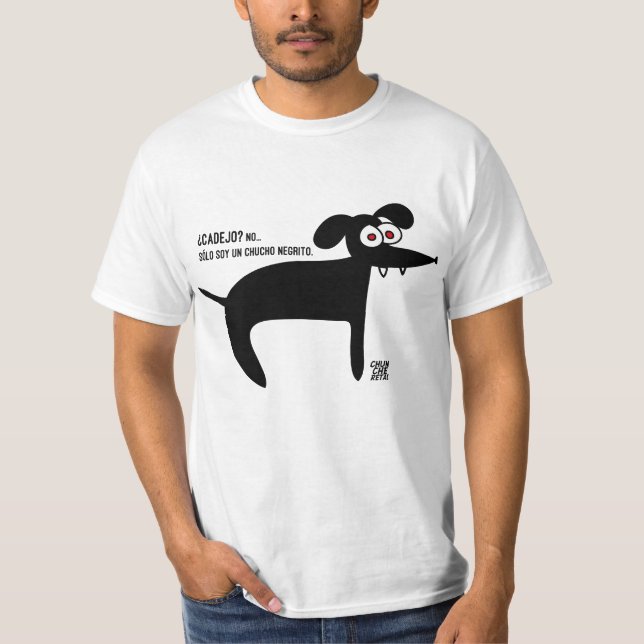 El Salvador, Unterhemd, cadejo T-Shirt (Vorderseite)