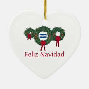 El Salvador Weihnachten 2 Keramikornament