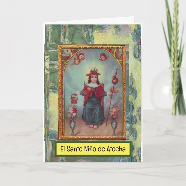 El Santo Niño de Atocha Card Karte (Vorderseite)
