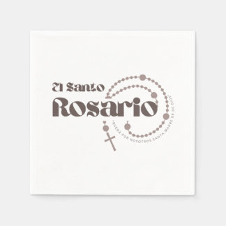 El Santo Rosario Serviette