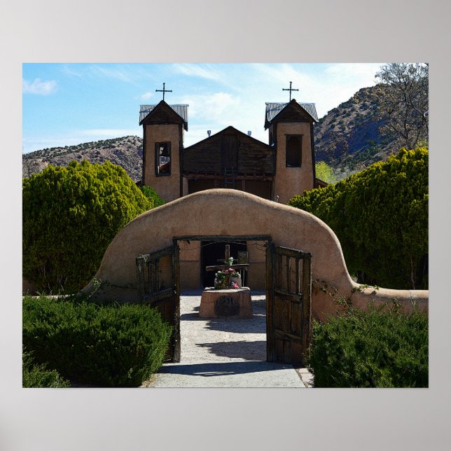 El Santuario de Chimayó, New Mexico Poster (Vorne)