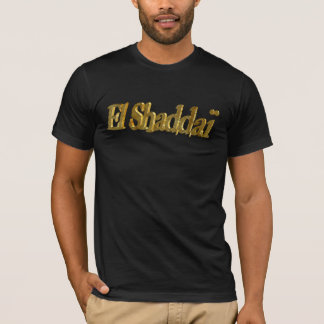 EL Shaddaï Gold 3D TRANS PNG T-Shirt