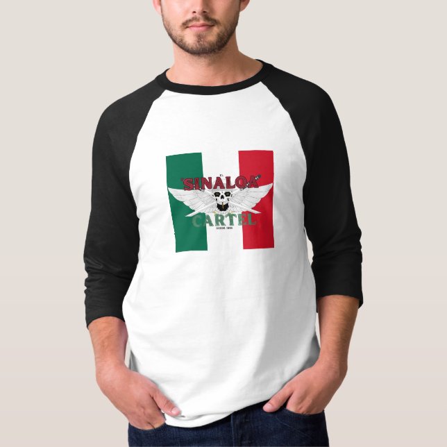 El Sinaloa-Kartell Meme von Abby Anime(c) T-Shirt (Vorderseite)