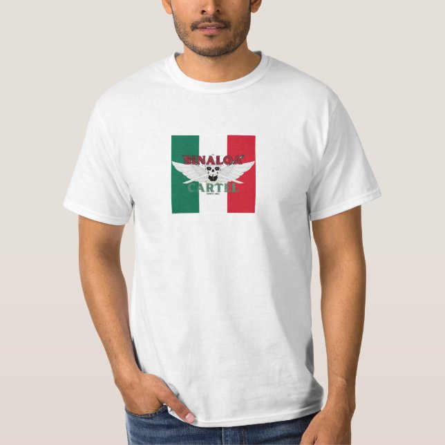 El Sinaloa-Kartell Meme von Abby Anime(c) T-Shirt (Vorderseite)