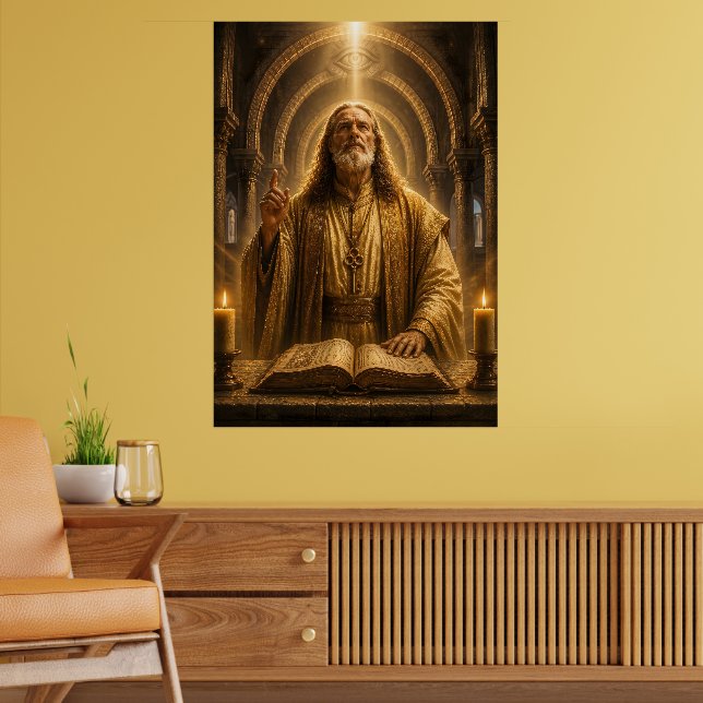 El Sumo Sacerdote Poster (Wohnzimmer 2)