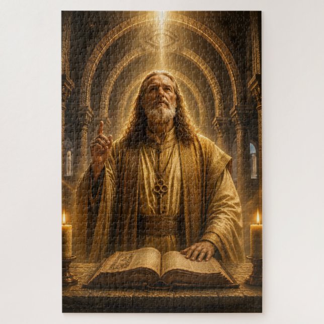 El Sumo Sacerdote Puzzle (Vertikal)