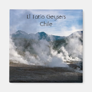 El Tatio Geysers bei San Pedro de Atacama - Chile Magnet