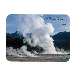 El Tatio Geysers bei San Pedro de Atacama - Chile Magnet