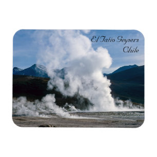 El Tatio Geysers bei San Pedro de Atacama - Chile Magnet