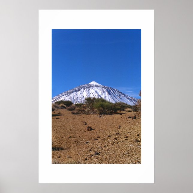 El Teide Poster (Vorne)