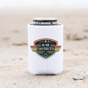 El Tío Favorito Custom Year Retro Patch Dosenkühler