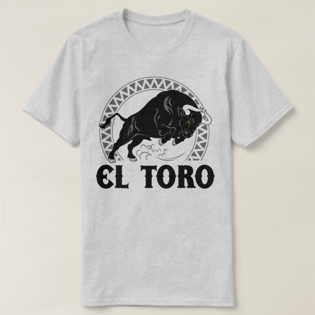 EL Toro der Kultur-Mexikaner-T - Shirt Stiers (Design vorne)
