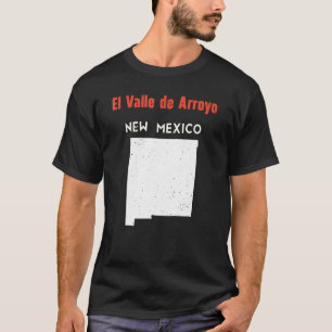 El Valle de Arroyo Seco USA Staat America Travel N T-Shirt