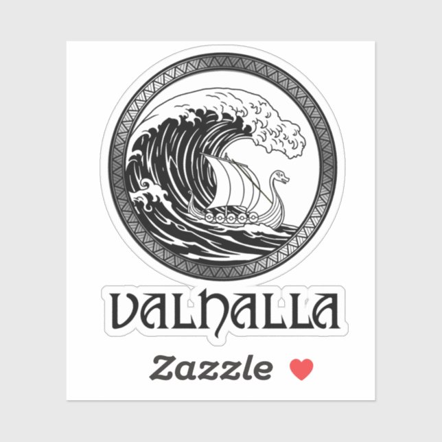 El Valor del Vikingo Aufkleber (Blatt)